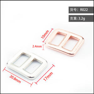 Hebilla de Metal en Forma de D de 10mm 15mm 20mm 25mm 32mm 38mm, Ajustable y Deslizante, de Aleación de Zinc, para Bolsos, Mochilas y Accesorios de Ropa - Product Image 6