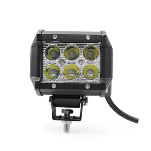 Luz de led de 18w, luz de condução 4wd offroad, atv suv, lâmpada de condução para jeep