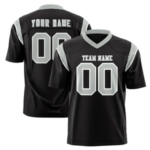 Maillot de football d'été à manches courtes de qualité supérieure, respirant, imprimé, logo personnalisé, 100 % polyester, style moderne pour équipes - Product Image 1