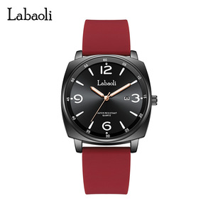 Labaoli La publique TikTok Hot Live Explosions Ladies Watch Nouvelle montre carrée en silicone LA663 - Product Image 4