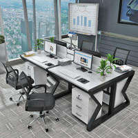 Bureau de direction moderne et simple, table de bureau personnalisée, bureau domestique, bureau informatique individuel