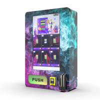 Distributeur mural personnalisé, mini distributeur automatique, petites machines distributrices pour articles de vente au détail avec lecteur de code QR