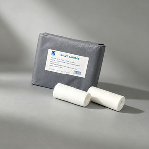 Pansement médical en coton respirant, doux pour la peau, élastique, certifié CE, 12 rouleaux, bandage en gaze de qualité hospitalière - Product Image 5