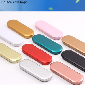 Tùy Chỉnh Vòng Hình Chữ Nhật Phẳng 175*60*18Mm Màu Hồng Bạc Đen Rose Gold Hình Bầu Dục Kim Loại Bút Chì Tin Với Nắp Bản Lề Đồ Trang Sức Trường Hợp Hộp Thiếc - Product Image 4