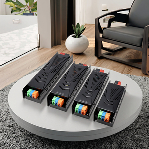 DC 12 Volt 200W LED Driver Push Connecting Dial Switch avec gradation démarrage lent SMPS Switching Power Supply - Product Image 6