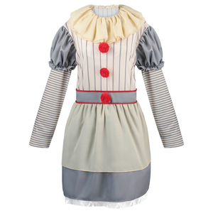 Disfraz de Payaso de Terror Divertido para Mujer, Estilo Día de Muertos, para Halloween, Cosplay, Actuaciones en Escenario - Product Image 1