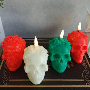 Il cranio di Halloween ha portato <span class=keywords><strong>la</strong></span> cera di paraffina a candela personalizzata 2 pezzi di luce tremolante senza fiamma <span class=keywords><strong>per</strong></span> <span class=keywords><strong>la</strong></span> luce spettrale <span class=keywords><strong>per</strong></span> <span class=keywords><strong>la</strong></span> <span class=keywords><strong>casa</strong></span> di festa infestata <span class=keywords><strong>casa</strong></span> Eco decorazione - Product Image 6