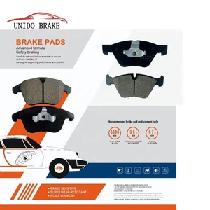 Produttore cinese buone prestazioni pastiglie freno anteriori a disco in ceramica senza rumore con kit di montaggio - Product Image 2