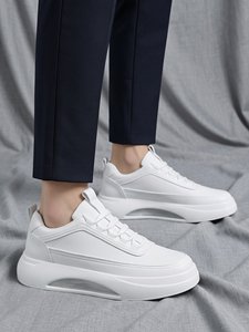Chaussures Joker blanches pour hommes, nouvelle collection 2026, légères, respirantes, confortables, à semelle souple, anti-fatigue, style élégant - Product Image 2