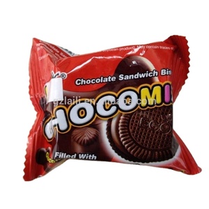 Bánh Quy Sandwich Sôcôla Lailihong Bánh Quy Sữa Dâu Tây Hương Vị Kem Bisuict Cookies - Product Image 1