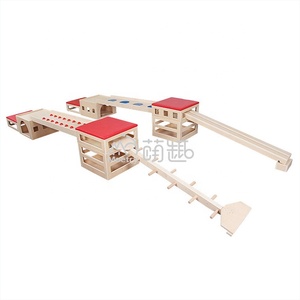 Moetry - Juegos <span class=keywords><strong>de</strong></span> Gimnasia <span class=keywords><strong>de</strong></span> Madera Multifuncionales para Niños, Equipos para Salas Sensoriales, para Guarderías y <span class=keywords><strong>Centros</strong></span> <span class=keywords><strong>de</strong></span> Terapia Infantil - Product Image 2