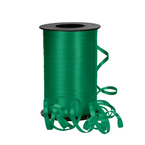Ruban en plastique imprimé métallique noir, rouge, vert, super long, 500 yards, en PP, pour ballons et décorations - Product Image 5