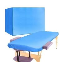 Drap de lit jetable non tissé en PP+PE pour couverture de lit facial, dispositif médical de classe I certifié CE avec désinfection à l'ozone