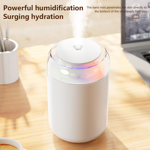 Humidificador de apagado automático <span class=keywords><strong>USB</strong></span> de 1,3 L, luces LED coloridas, funcionamiento silencioso para uso doméstico en hoteles, para dormitorio, sala de estar, Oficina - Product Image 5