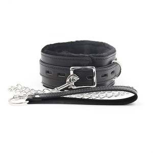 Collare in morbida pelle per giochi per adulti, bondage, prodotti sessuali, giochi di ruolo, BDSM, flirt, giocattoli erotici per coppie - Product Image 3