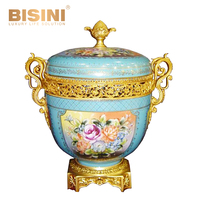 Horloge de table élégante de 35 pouces de haut en porcelaine florale fée jeune fille ailée chérubin en laiton doré bougeoirs décor à la maison Villa
