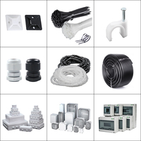 IP68 noir blanc Nylon étanche presse-étoupe écrous et rondelle filetage câble Joint Conduit raccords accouplement réglable