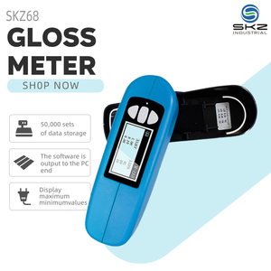 Medidor de Brillo de Superficies SKZ68 con Almacenamiento de 50000 Registros, Medición de Triple Ángulo con una Sola Tecla, Control de Calidad de Pintura - Product Image 1