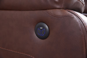 मल्टी फंक्शनल सिंगल लेदर मसाज सोफा चेयर रिक्लाइनर लिविंग रूम एक्सेंट चेयर - Product Image 5