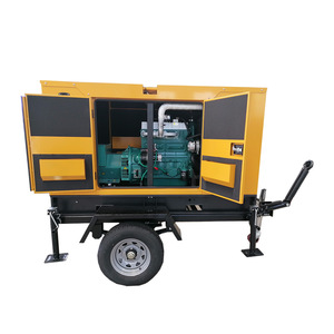 Jiangsu Wantai 30kW Mobile Trailer Diesel <b>Generator</b> TPD30W5 <b>Silent</b> With Low Oil Shutdown 230/400V 50Hz - Product Image 1
