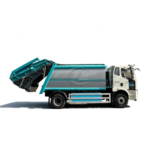 Nouveau camion de compression des déchets FAW J6 4x2 13CBM, camion de collecte des ordures hydraulique - Product Image 4