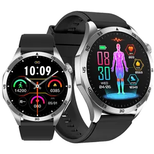 Smartwatch Ecg Hrv Herzfrequenzüberwachung Amoled Smart Watch Sos Bt Anruffunktion intelligente Armbanduhren Et485