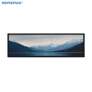 HONGNUO Pantalla Estirada de 28.8 Pulgadas, Funcionamiento Continuo <span class=keywords><strong>7x24</strong></span>, Vida Útil de 50000 Horas, Sistema Android A40i, Pantalla LCD en Forma de Barra para <span class=keywords><strong>Tiendas</strong></span> y Centros Comerciales - Product Image 2