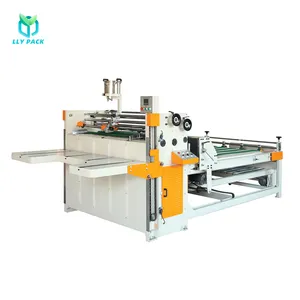 China Carton Packaging Machine Automatic Folder Gluer For Corrugated Boxes