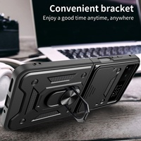 Coque de téléphone portable magnétique antichoc robuste avec anneau pour MOTO Razr 40 Ultra