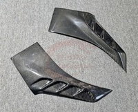 Rejilla de Ventilación de Guardabarros de Fibra de Carbono Estilo LD para BMW X6 G06, Kit de Carrocería