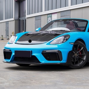 Protector Inferior de Parachoques Delantero de Fibra de Carbono 2016-2024, Apto para 718 982 Cayman Boxster - Product Image 3