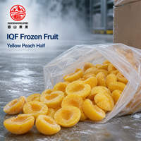 Diepvriesfruit IQF Diepvriesperzik Premium Kwaliteit Rijk aan Vitamine C & Antioxidanten