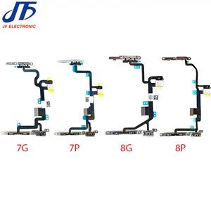 Para <span class=keywords><strong>iPhone</strong></span> <span class=keywords><strong>7</strong></span> 8 <span class=keywords><strong>plus</strong></span> Botón <span class=keywords><strong>de</strong></span> <span class=keywords><strong>encendido</strong></span> y apagado Conector <span class=keywords><strong>de</strong></span> interruptor <span class=keywords><strong>de</strong></span> volumen Cable flexible con reemplazo <span class=keywords><strong>de</strong></span> metal - Product Image 5