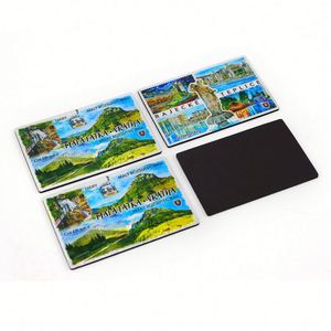 Drop Shipping Custom Souvenir Aluminum Foil Thailand Malaysia <b>Fridge</b> Magnet - Product Image 4