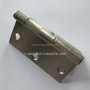 3.5 inch chải Nickel góc phải vuông tuôn ra bản lề đồ nội thất phụ kiện phần cứng Mỹ loại cửa bản lề - Product Image 3