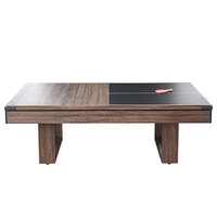 Nouvelle table de billard de style moderne pour intérieur, en MDF, dimensions 213x116x81cm