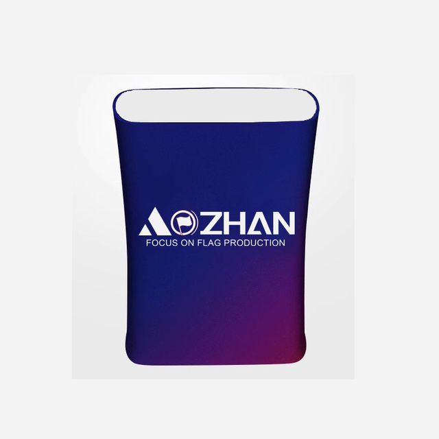 Custom Portable Counter Foldable Table Display for Advertising Modular External Tradeshow Exhibition Promotion