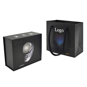 Tùy Chỉnh Màu Đen Mờ Cứng Nhắc Giấy Các Tông Từ Hộp Quà Tặng Cửa Sổ Ribbon Dập Nổi Có Thể Tái Chế Bao Bì Cho Máy Cạo Râu Thiết Bị Điện Tử - Product Image 6