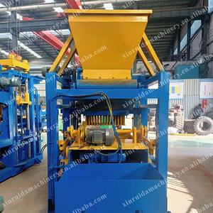 Voll automatische Hohl block herstellungs maschine Zement pflasters tein herstellungs maschine Beton verriegelung block maschine - Product Image 2