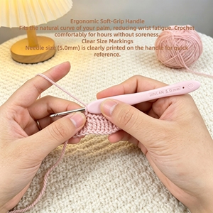 Crochets en résine multicolores et unicolores personnalisés, finitions idéales pour le tricotage du <span class=keywords><strong>fil</strong></span> - Product Image 3
