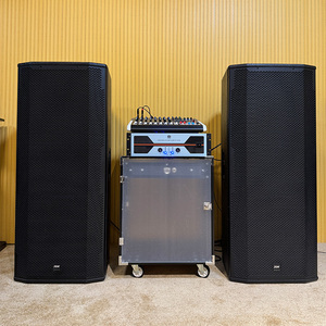 Trung Quốc chất lượng cao PRO kép 15 inch loa siêu trầm inch công suất cao sân khấu chuyên nghiệp hệ thống âm thanh dòng mảng Loa - Product Image 6