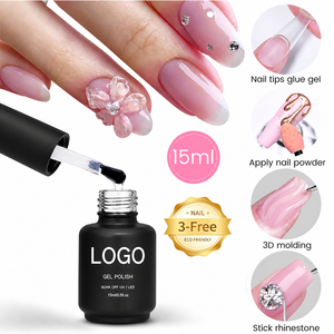 <span class=keywords><strong>Gel</strong></span> Unghie Professionale TMPTA HEMA TOP Senza HEMA, Trasparente, Non Appiccicoso, per Unghie Morbide, Adesivo Personalizzato OEM Private Label - Product Image 6