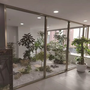 ระบบประตูบานเลื่อนกระจกกั้นห้องสำหรับห้องนั่งเล่นของโรงพยาบาลดีไซน์ฝรั่งเศสที่ทันสมัย - Product Image 2