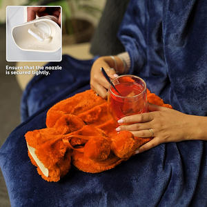 <span class=keywords><strong>Bouillotte</strong></span> Très Chaude Avec Housse Moelleuse Douce Luxe 2L <span class=keywords><strong>Grande</strong></span> <span class=keywords><strong>Bouillotte</strong></span> Chaude Sac d'Eau Chaude pour Nuits Confortables Soulagement <span class=keywords><strong>de</strong></span> la Douleur - Product Image 5