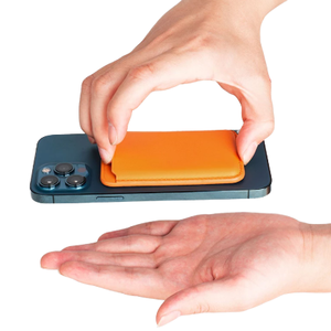 ที่ใส่บั<span class=keywords><strong>ต</strong></span>รหนัง PU <span class=keywords><strong>แบ</strong></span>บแม่เหล็กสำหรับนักธุรกิจชายมีที่หนีบกระเป๋าส<span class=keywords><strong>ต</strong></span>างค์ขา<span class=keywords><strong>ต</strong></span>ั้งสำหรับ iPhone 12 13 14 15 16 17 Pro Max PLUS โลโก้ตามสั่ง - Product Image 1