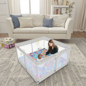 ที่กั้นเพื่อความปลอดภัยสำหรับใช้ในบ้านคอกเด็กเล็ก - Product Image 4