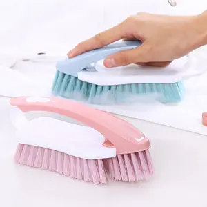 2022 New Style 2in1 Reusable Household Plastic Nylon Hair Shoes Clothes Washing Cleaning Removal Scrubber Brush Cleaner