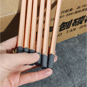 Electrodos <span class=keywords><strong>de</strong></span> varillas <span class=keywords><strong>de</strong></span> carbono con revestimiento <span class=keywords><strong>de</strong></span> cobre <span class=keywords><strong>de</strong></span> 13*305mm para cortar y desbastar metales - Product Image 5