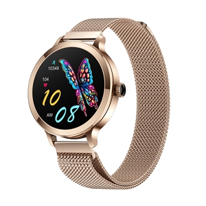 Montre connectée DF HW014 étanche IP68 avec écran AMOLED, batterie 170 mAh, suivi de l'oxygène sanguin, podomètre, suivi du sommeil, écran tactile, autonomie de 4 jours - Product Image 2