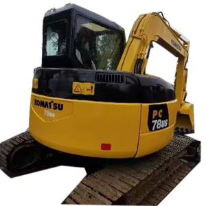 Excavadora de cadenas usada Komatsu PC78u, certificada CE EMC, embalaje EPR Francia, maquinaria de construcción usada. - Product Image 2